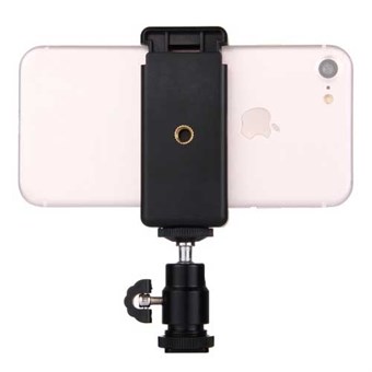 PULUZ® Head med mobilklemme for GoPro og smarttelefon