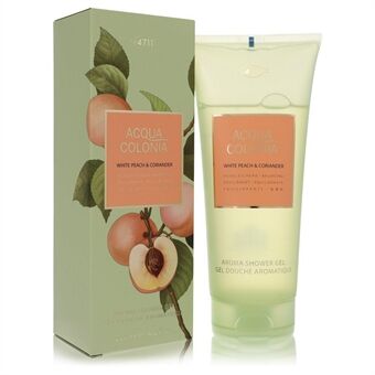 4711 Acqua Colonia White Peach & Coriander by 4711 - Shower Gel 200 ml - for kvinner
