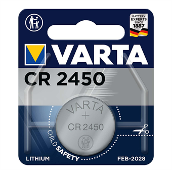 Varta CR2450 Litium knappecelle - 1 stk