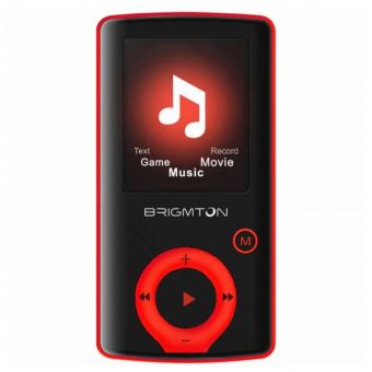 Mp3-Multimedia spiller 8GB-Rød