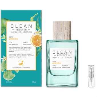 Clean Reserve H2 Collection Golden Citrus - Eau de Parfum - Duftprøve - 2 ml