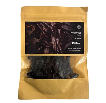 Aromatisk Tre - Amber Oud - Dufttre til brenning - 50 gram