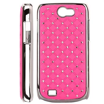 Bling Bling Diamond Chrome Samsung Galaxy W (rosa)