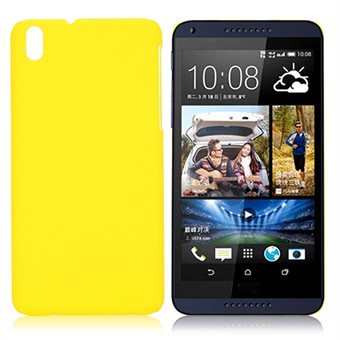 Enkelt plastdeksel HTC desire 800/816 (gul)