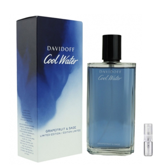 Davidoff Cool Water Grapefruit & Sage Limited Edition - Eau de Toilette - Duftprøve - 2 ml