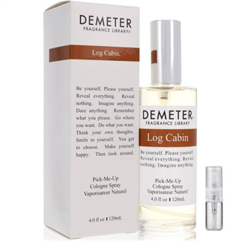 Demeter Log Cabin - Eau de Cologne - Duftprøve - 2 ml