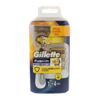 Gillette Fusion Proshield Flexball Scraper og Barber Blades