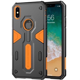 Støtdempende rustningsdeksel i TPU til iPhone XS Max - Orange