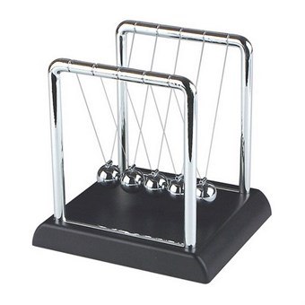 Newton Cradle - Miniversjon med 5 pendelkuler