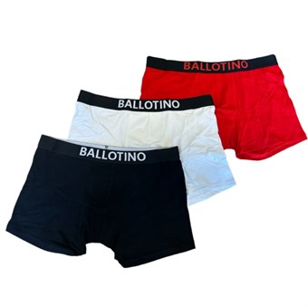 BALLOTINO - Boxershorts 3-pakning Low Rise Tight Trunks - (Velg størrelse)