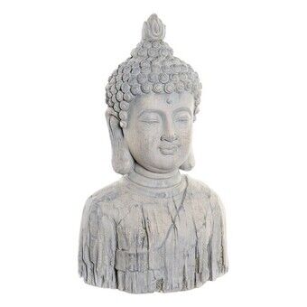 Dekorativ Figur DKD Home Decor Buddha Fiberglass (25 x 16 x 42 cm)