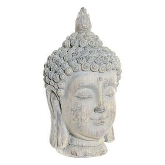 Dekorativ Figur DKD Home Decor Fiberglass Buddha (18 x 18 x 35 cm)