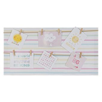 Fotoramme DKD Home Decor Sunshine Læret (60 x 2 x 30 cm)