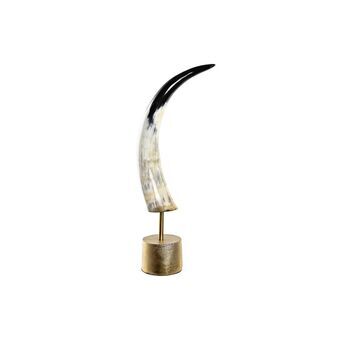 Dekorasjon DKD Home Decor Metall Tre Aluminium Harpiks Horn (10 x 10 x 51 cm)