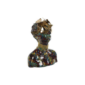 Dekorativ Figur Home ESPRIT Flerfarget Bust 26 x 18,50 x 37 cm 26 x 18,5 x 34 cm