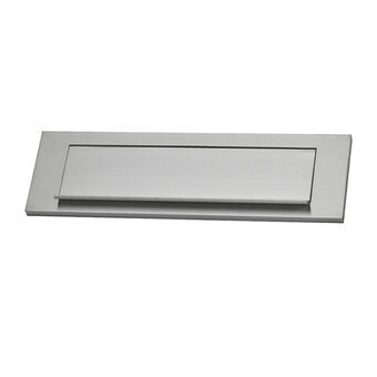 Postkasseplaketter EDM 25,4 x 7,5 cm Sølv Aluminium