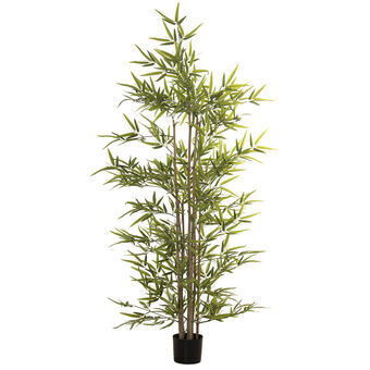 Dekorativ Plante Alexandra House Living Plast Bambus 15 x 15 x 162 cm