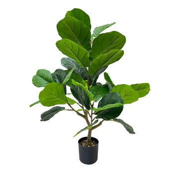 Dekorativ Plante Alexandra House Living Plast Fig 90 cm