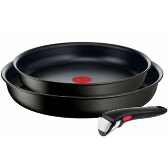 Sett med stekepanner Tefal INGENIO UNLIMITED Ø 22 cm Ø 26 cm Svart