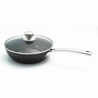 Panne Baumalu 344524 Svart Rustfritt stål Kopper Herdet aluminium Ø 24 cm