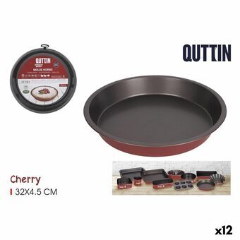 Ovn form Quttin Cherry Karbonstål 32 x 32 x 5 cm (12 enheter)