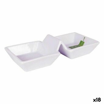 Bolle La Mediterránea Yummy Hvit 17,5 x 7,8 x 4,2 cm (18 enheter) (17,5 x 7,8 x 4,2 cm)