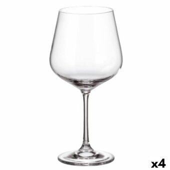 Koppesett Bohemia Crystal Sira 600 ml (6 enheter) (4 enheter)