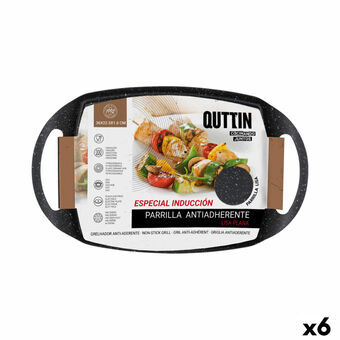 Flat grillplate Quttin 36 x 22,5 x 1,6 cm (6 enheter)