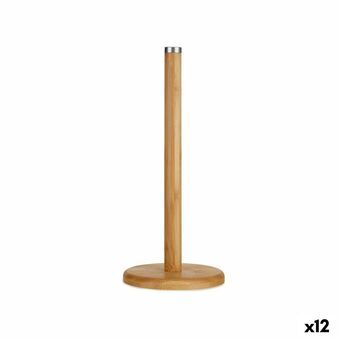 Kjøkkenpapirholder Brun Bambus 14 x 32,5 x 14 cm (12 enheter)