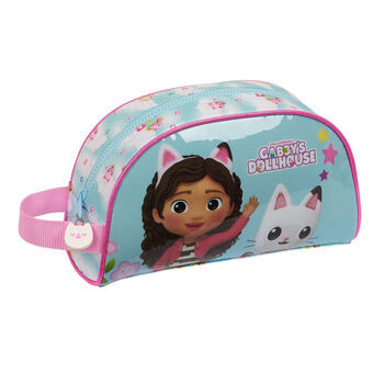 Reiseetui Gabby\'s Dollhouse Blå Polyester 300D 26 x 16 x 9 cm