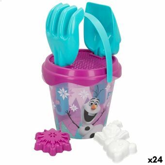 Strandlekesett Frozen Olaf Ø 14 cm (24 enheter)