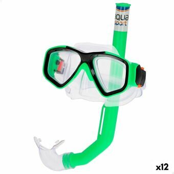 Snorkelbriller og -rør Colorbaby Aqua Sport Barne (12 enheter)