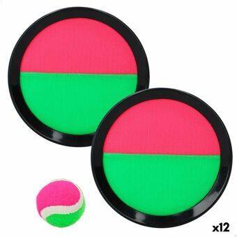 Spill for stranden Colorbaby Catch Ball 20 x 2 x 20 cm Velcro (12 enheter)