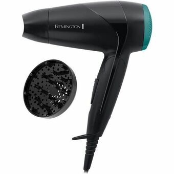 Hårføner Remington D1500 Svart Svart/Grønn 2000 W