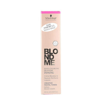 Permanent Hårfarge Blondme Toning Schwarzkopf Mahogny Brun (60 ml)