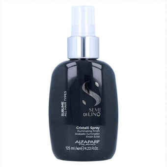 Sprayskinnende for Hår Semi Di Lino Sublime Cristalli Alfaparf Milano (125 ml)