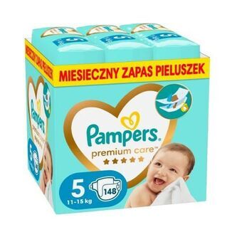 Engangsbleier Pampers 5 (148 enheter)