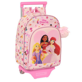 Skoleryggsekk med Hjul Disney Princess Summer Adventures 26 x 34 x 11 cm