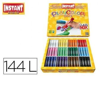 Tempera INSTANT 10901 Flerfarget 10 ml (144 Deler)