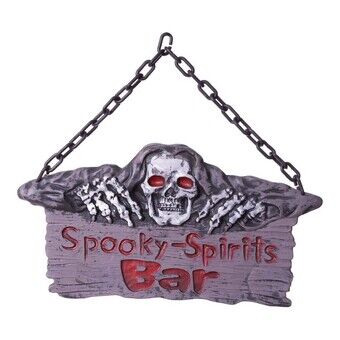 Skilt My Other Me Spooky Spirits Bar Halloween (37 x 46 cm)