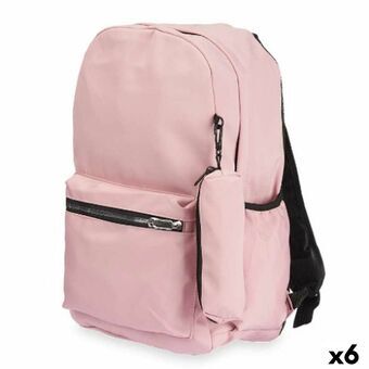 Skolebag Rosa 37 x 50 x 7 cm (6 enheter)