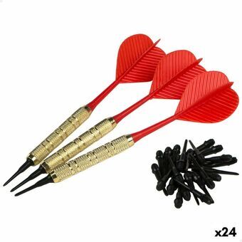 Dart Aktive 14 cm Metall Plast 24 enheter