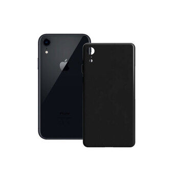 Mobildeksel iPhone XR Contact Silk TPU Svart