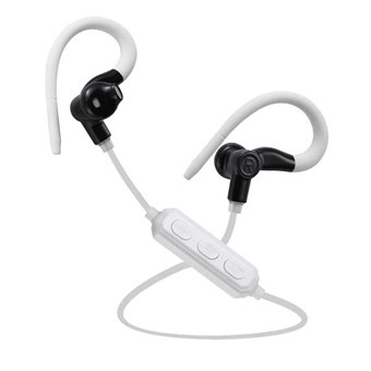 Sporty Bluetooth Headset - Hvit/svart