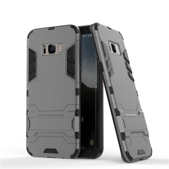 Space Hardcase i plast og TPU til Samsung Galaxy S8 - Grå