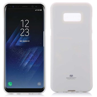 Mercury Goospery Cover i TPU til Samsung Galaxy S8 Plus - Hvit