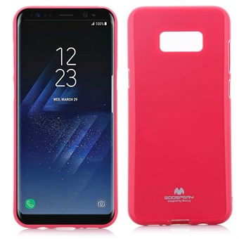 Mercury Goospery Cover i TPU til Samsung Galaxy S8 Plus - Rød