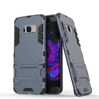 3 i 1 Hybrid Hard Case i PC og TPU for Samsung Galaxy S8 Plus - Marineblå