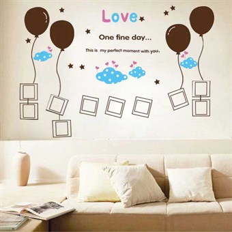 TipTop Wallstickers Balloon tegneserie soverom