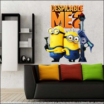 TipTop Wallstickers Me 2 tegneserie